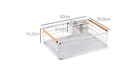 Household drain bowl rack