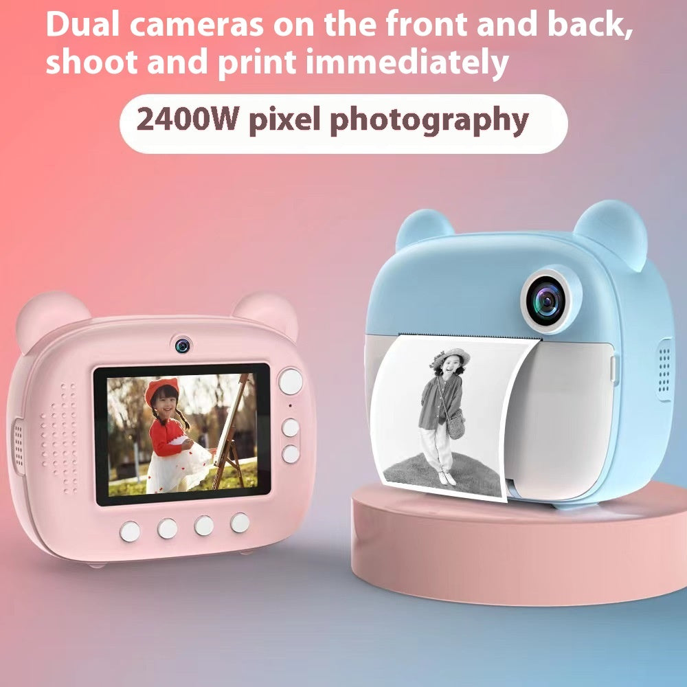 Children's Camera Handheld Camera SLR Double Lens Mini Toy