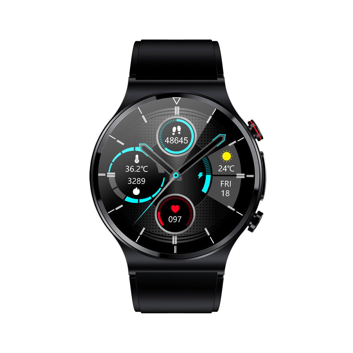 The New Smart Watch Wireless Charging ECG Monitoring