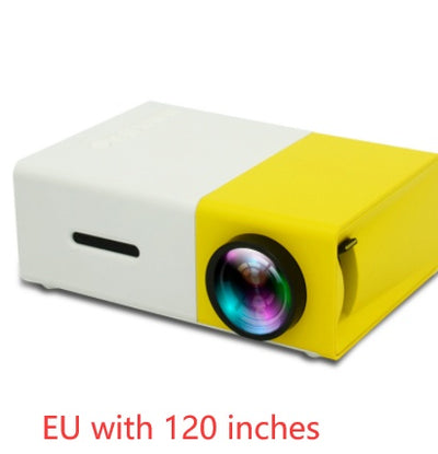 Portable Projector 3D Hd Led Home Theater Cinema HDMI-compatible Usb Audio Projector Yg300 Mini Projector